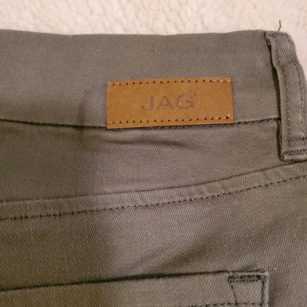 Jag Jeans Women's 8P pull on shorts. Eucalyptus color. No belt  NWT. - Picture 8 of 9